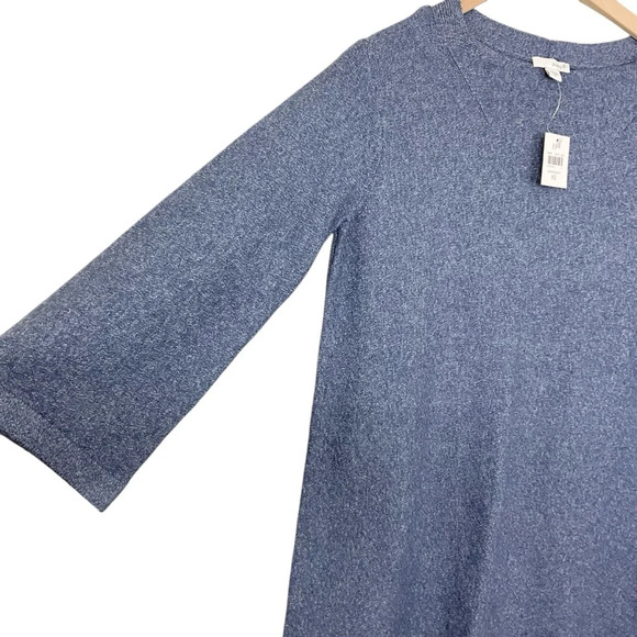 J. Jill Blue 3/4 Sleeve Pullover Sweater XS - Picture 3 of 7